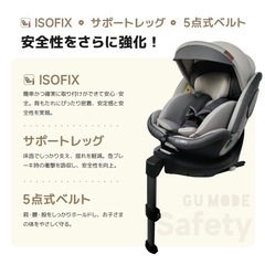 【新品未使用】チャイルドシート の画像