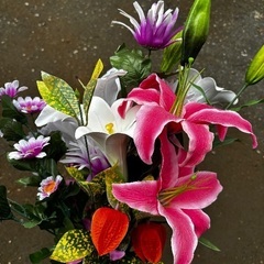 仏壇用造花の画像