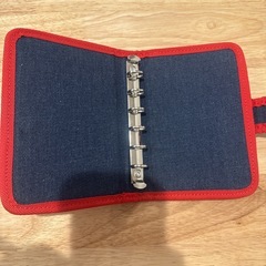 サンリオ　ハローキティ　デニム　シール帳　バインダー　の画像