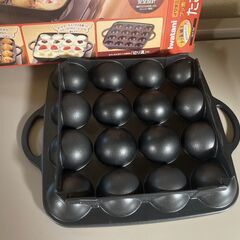 イワタニ フッ素加工 たこ焼きプレート カセットコンロ専用の画像