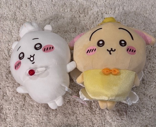 最終値下げ！ちいかわBIGぬいぐるみ2個 (imama) 三里木のおもちゃ