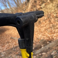 空気入れ自転車仏式の画像
