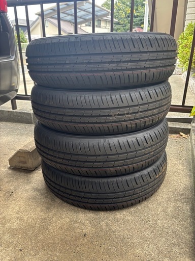 軽自動車サイズ　155/65R14 新車外し　4本セット①