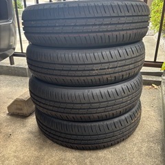 軽自動車サイズ　155/65R14 新車外し　4本セット①の画像