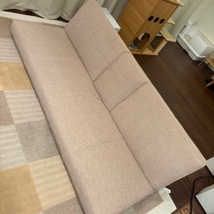 リクライニング付きローソファー   の画像