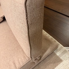 リクライニング付きローソファー   の画像