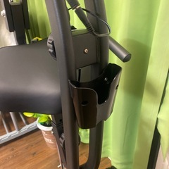 新品同様フィットネスバイク・スマホポケット付きの画像