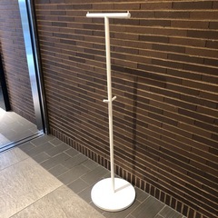 山崎実業(Yamazaki) ポールハンガー スマートコートハンガー　ホワイトの画像