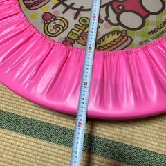 ハローキティ　キッズ用　トランポリン　ピンクの画像