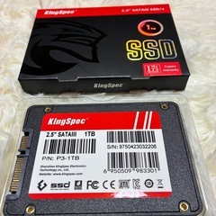 KingSpec SSD SATAIII 6Gb/s 2.5インチ内蔵SSD 最大読込：570MB/s (R：570MB/s、W：540MB/s) 3D NAND SATA SSD  (1 tb)の画像