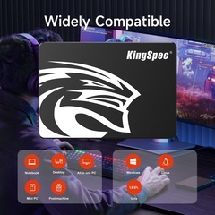 KingSpec SSD SATAIII 6Gb/s 2.5インチ内蔵SSD 最大読込：570MB/s (R：570MB/s、W：540MB/s) 3D NAND SATA SSD  (1 tb)の画像