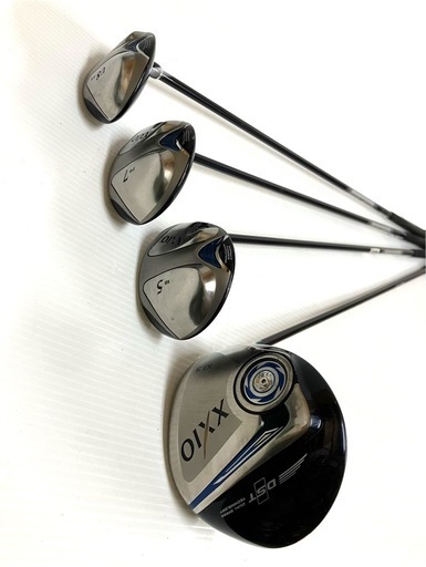 【SOLD OUT】◆DUNLOP XXIO ダンロップ ゼクシオ 他◆ゴルフクラブ 全13本セット＋ ODYSSEY パター／SRIXON キャディバッグ付き