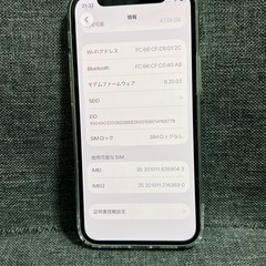 極美品　iPhone 12mini 64GB グリーン　SIMフリーの画像