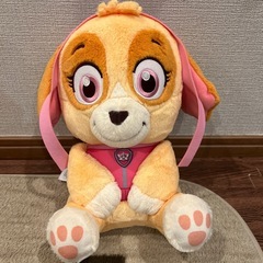 ちょこんとおすわりLぬいぐるみ　スカイの画像