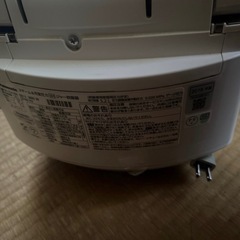 美品Panasonic18年製炊飯器1升炊きの画像