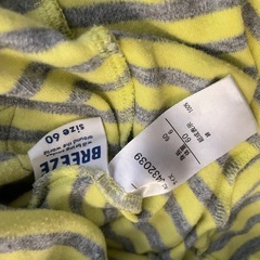 BREEZE & 　La Stellaロンパース 60サイズ長袖  美品の画像