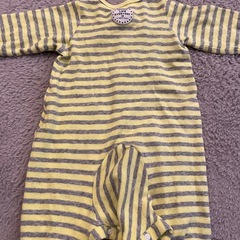 BREEZE & 　La Stellaロンパース 60サイズ長袖  美品の画像