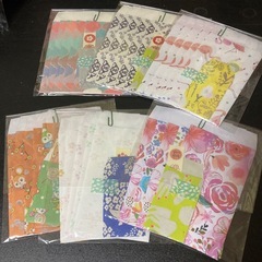 シール付き　手作りポチ袋　30枚の画像