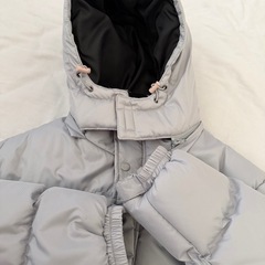 【ほぼ未使用】ベンチコート　ロングジャケット Lの画像