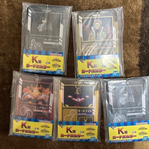 ヒーローアカデミアフィギュアセット　未開封