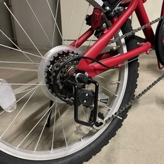 折り畳み自転車 20インチの画像