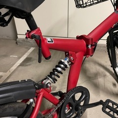 折り畳み自転車 20インチの画像