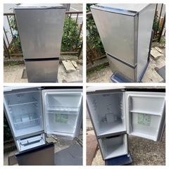 【23区近隣配送設置無料 】  A823 AQUA 2021年製 126L 冷蔵庫 シルバー  の画像