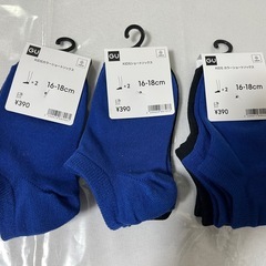 GU キッズショートソックス 6足setの画像