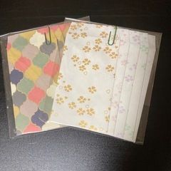 シール付き　手作りポチ袋30枚の画像