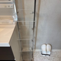 アクリル棚 タオルラック 収納棚 飾り棚の画像