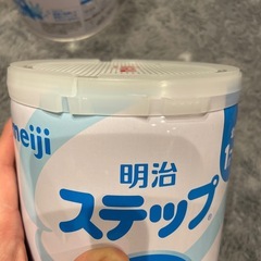 明治ミルク缶ステップの画像