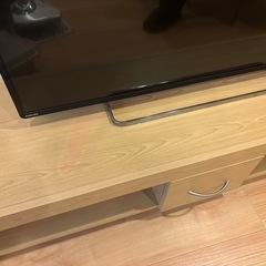 2点セット　テレビ2013年製42インチREGZA　+テレビ台　の画像