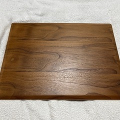 ニトリ　すべりにくい木製トレー　Lの画像