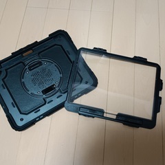 iPad Air 第4/5世代用 ケース・カバー  ペン収納 キッズ ショルダー ハンドストラップ 360°回転 スタンド付きの画像