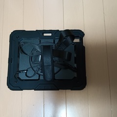 iPad Air 第4/5世代用 ケース・カバー  ペン収納 キッズ ショルダー ハンドストラップ 360°回転 スタンド付きの画像