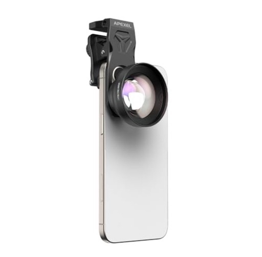 【2025年新版】 APEXEL スマホマクロレンズ HB100Ultra 画質大幅アップ より簡単にピント合わせ 5-11cm焦点距離 挟むだけで簡単 クリップがカメラ突起した機種も対応する 被写体本来の色彩を忠実に再現する スマホでミクロの世界を自由に楽しめる
