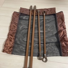 西松屋 シンプルフェンスM ブラウン ほぼ未使用の画像