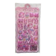 【新品】シナモン マイメロ 3Dぷっくり立体シール 2点セット の画像