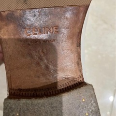 【美品】CELINE セリーヌ チェルシーブーツ ホワイト 41 CELINE  /  サイズ : 26cmの画像