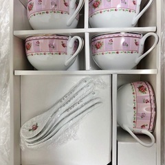 CARVEN　スプーン付5客コーヒーセットの画像