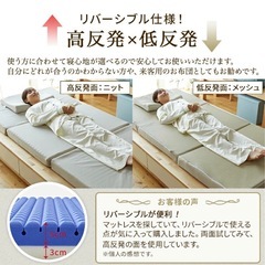 昭和西川マットレス　シングル　高反発低反発の画像
