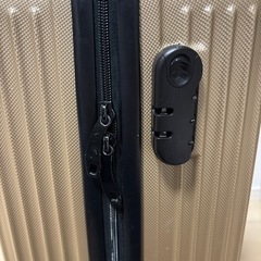 スーツケース　モズ moz　シャンパン ゴールドの画像
