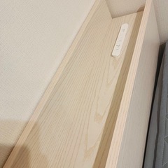 【クイーン】収納付きベッドフレーム　すのこ　USB付き の画像
