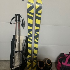 スキー4点セットの画像