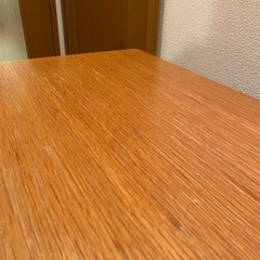 【無印良品】リビングでもダイニングでもつかえるテーブル・２・オーク材の画像