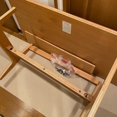 【無印良品】リビングでもダイニングでもつかえるテーブル・２・オーク材の画像