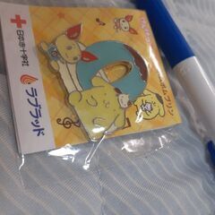 0円　ポムポムプリン　献血特典限定ピンバッチの画像