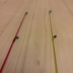 【新品未使用】鱒レンジャー next SP50 赤 黄色２本セットの画像