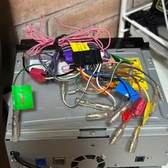 2DINカーナビ　KENWOOD 日本製2017年　Lapin HE33Sより取り外しの画像