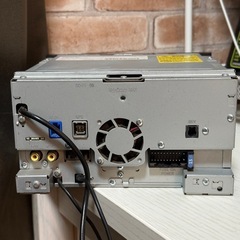 2DINカーナビ　KENWOOD 日本製2017年　Lapin HE33Sより取り外しの画像